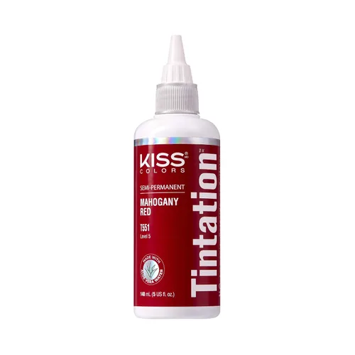 Red by Kiss Tintation Color Semipermanente para el Cabello, a Base de Agua de Aloe Vera, Aceite de Argán, Aceite de Oliva, Colágeno y Queratina,