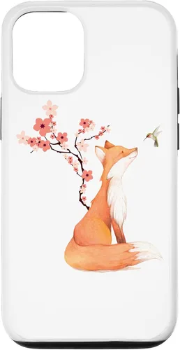 Miniatura 28 de The Cute Fox and Hummingbird Cherry Blossom Flower Present Case for iPhone 17