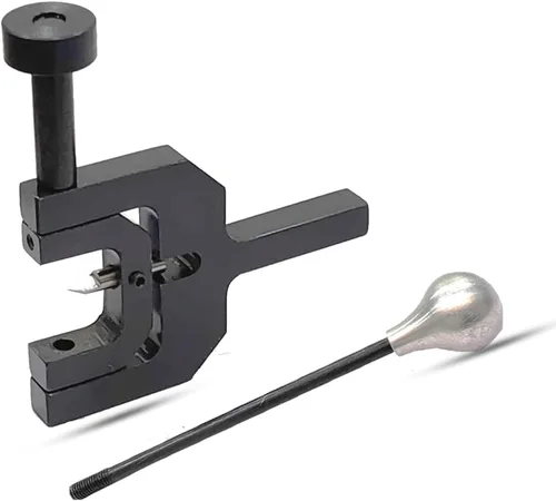 Miniatura 10 de Herramienta de torneado de bola y radio pequeña para tornos de metal de banco, corta formas redondas y curvas en latón, aluminio, acero, madera