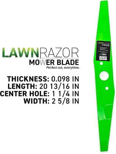 Miniatura 3 de 8TEN LawnRazor Kit de cuchillas para Honda HRN216 VKA PKA VLA VYA PKAA cubierta de 21 pulgadas 72531-VR8-M00 72511-VR8-M00 (elevación media)