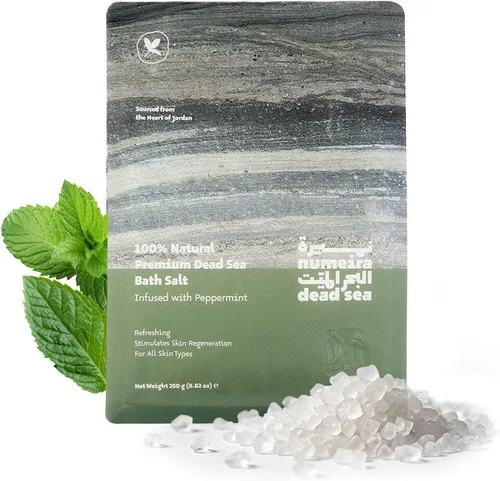 Sales del Mar Muerto para remojar, relajante baño de sal para rejuvenecimiento corporal, sales minerales naturales, sales de baño gruesas del mar