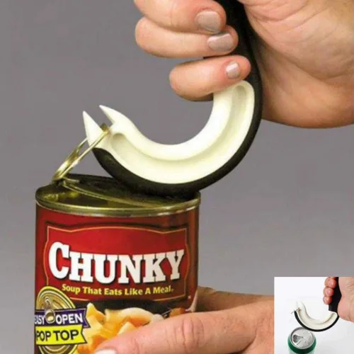 Miniatura 3 de Abridores de latas para tartas, anillo de tirar, agarre de tarro de cocina, plantilla