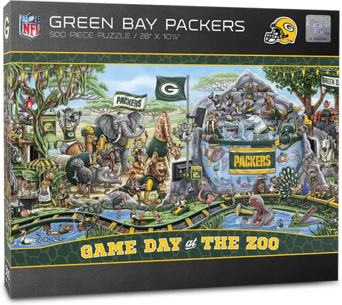 Miniatura 18 de YouTheFan - Rompecabezas NFL Game Day at The Zoo, 500 piezas