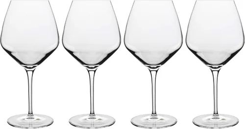 Miniatura 19 de Luigi Bormioli Juego de 4 copas de vino de obra maestra de Michelangelo, 11.5 onzas.