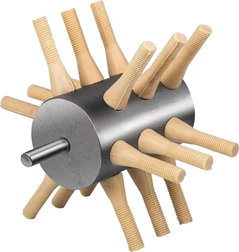 Desplumador de pollo que ahorra mano de obra, estable, fácil de usar, desplumador de aves, portátil, para pájaros, ganso, pavo, paloma, codorniz, 18