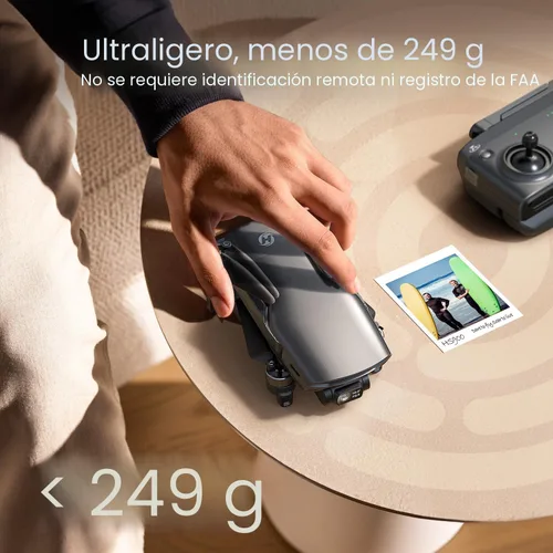 Miniatura 4 de Holy Stone Drone HS900 con cámara para adultos, cardán de 3 ejes, foto de 8K, video 4K/30FPS, transmisión de 20000 pies, AI Follow Me, retorno Kit