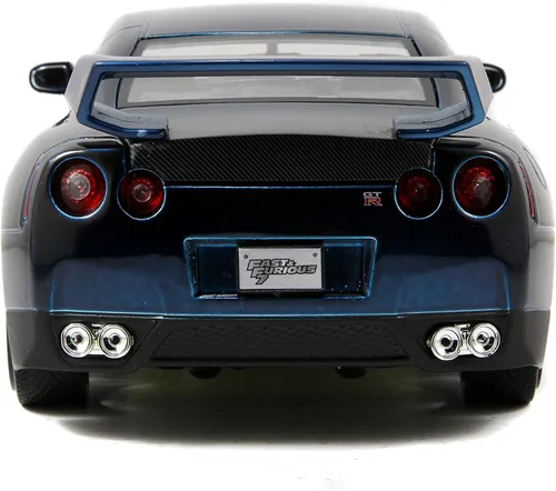 Miniatura 3 de Jada Juguetes Fast & Furious Nissan GTR Azul 1:24 Diecast