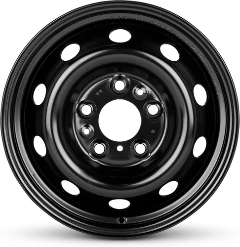 Para Dodge Promaster 1500 2014-2025 llanta negra pintada de 16 pulgadas, repuesto directo de equipo original, rueda de automóvil lista para carretera