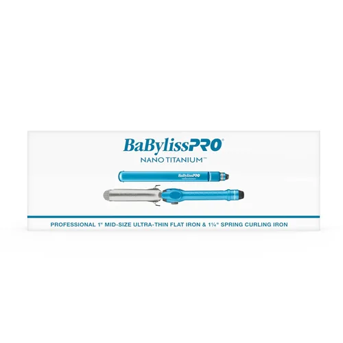 Miniatura 8 de BaBylissPRO Plancha plana ultrafina de 1 pulgada, plancha para el cabello, platos más cortos