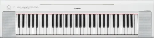 Miniatura 2 de Yamaha Piaggero NP15WH - Piano digital ultraportátil de 61 teclas, teclas sensibles al tacto, metrónomo, función de grabación, blanco