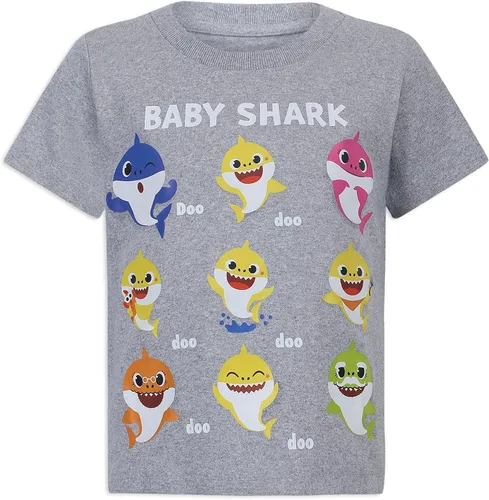 Miniatura 2 de Nickelodeon Conjunto de camiseta y pantalón corto de tiburón para bebés niños pequeños