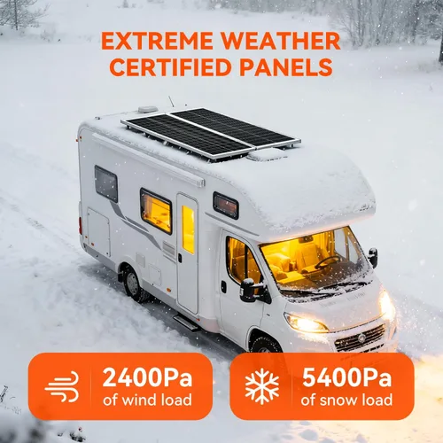 Miniatura 4 de RICH SOLAR MEGA 100 Slim - Panel solar monocristalino de 100 vatios y 12 voltios para RV, remolque, autocaravana