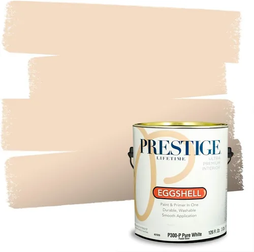 Miniatura 64 de PRESTIGE Pintura exterior e imprimación en uno, bronceado Aberdeen, plano, 1 galón
