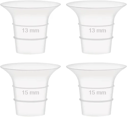 Miniatura 11 de Maymom Inserto de brida de 0.512 in compatible con Medela PersonalFit 0.945 in Flex, Elvie Single/Double Electric, Elvie Stride 0.945 in Wearable