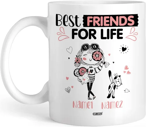 Miniatura 14 de CUBICER Taza de café de cerámica negra personalizada, tazas divertidas con refranes, regalos de Navidad para mujeres, gerentes, hombres y adultos
