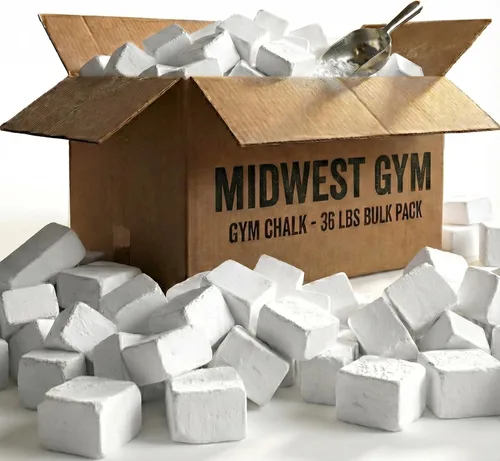 Miniatura 5 de Tiza de gimnasio taiwanés – Bloques de carbonato de magnesio premium para levantamiento de pesas, escalada en roca y gimnasia – Tiza de mano de alto