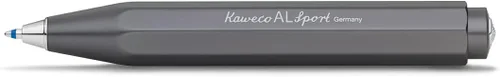 Miniatura 8 de Kaweco AL SPORT Rollerball Negro Bolígrafo de Gel/Esferográfica Incluyendo Recambio de Bolígrafo Rollerball de 0,7 mm en Diseño Clásico con Bola