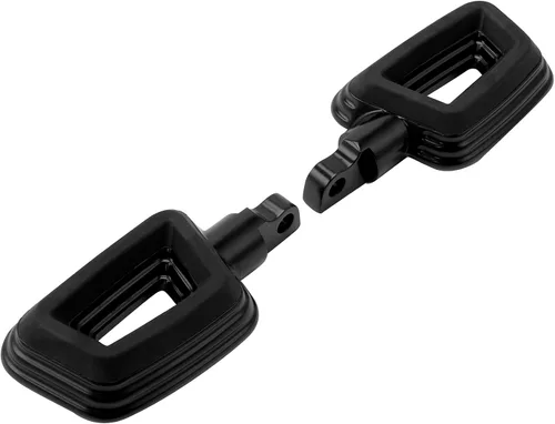 Miniatura 5 de TCT-MOTORPARTS Estriberas de estilo de montaje macho negro para Harley Touring Street Glide Softail