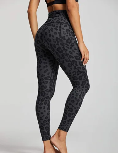 Miniatura 2 de ZUTY - Leggings de yoga de cintura alta de 78 de longitud con bolsillos para mujer leggings deportivos pantalones de yoga mallas para correr
