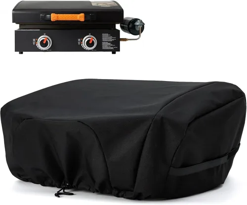 Miniatura 9 de NOELIFE - Funda para parrilla Blackstone de 17 pulgadas sin capucha, accesorios para parrilla Blackstone de 17, el cilindro de combustible
