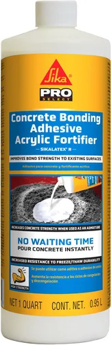 SIKA SikaLatex R Adhesivo para Concreto - Aditivo Acrílico para Adherencia Mejorada en Mortero de Cemento Portland y Concreto - Resistente a