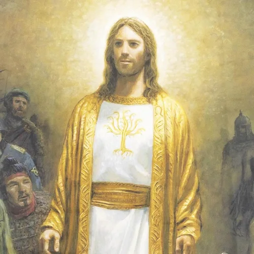 Miniatura 5 de LB Tapiz de Navidad de Jesucristo, escena predicada por Jesús, tapiz de acuarela 3D, manta de pared, decoración de pared, tapiz cristiano