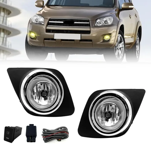 Miniatura 21 de Lámpara de luces antiniebla, compatible con Ford Expedition 1999-2002, F-150 1999-2003 y F-150 Heritage 2004, lado del conductor y del pasajero