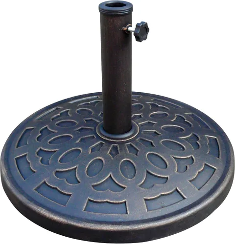 Miniatura 9 de Bond Manufacturing 60474A Gaelen - Base para paraguas (26.5 lbs, 26.5 lbs, bronce antiguo)