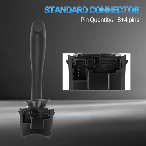Miniatura 4 de Interruptor de señal de giro - Compatible con Chevy Malibu 2004-2012, Pontiac G6 2005-2011, Saturn Aura 2007-2009 - Reemplaza D6253E, 20940369