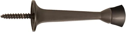 Miniatura 9 de Design House Paquete de 10 topes de puerta de acero sólido con punta de goma suave, topes de puerta para pared, protegen paredes y puertas, Oil