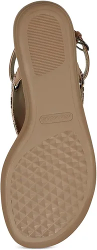 Miniatura 10 de Aerosoles Sandalia plana casual para mujer, Dorado Metálico