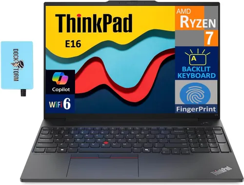 Miniatura 12 de Lenovo ThinkPad E16 Business Laptop de 16.0" pantalla WUXGA IPS de 300 nits