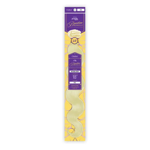 Miniatura 2 de Outre Paquete de mezcla de cabello humano de primera calidad, paquete brasileño de mezcla de cabello natural, cuerpo natural (18-36 pulgadas)