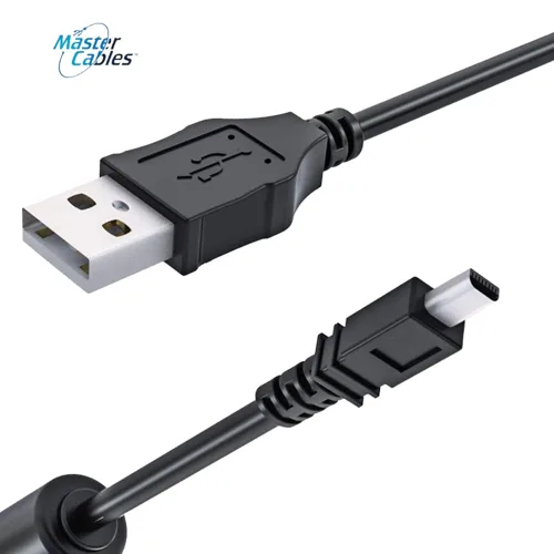 Miniatura 3 de Master Cables - Cable USB de transferencia de datos y carga compatible con cámaras Panasonic Lumix, cable USB de repuesto para cámaras DMC-FH, FS