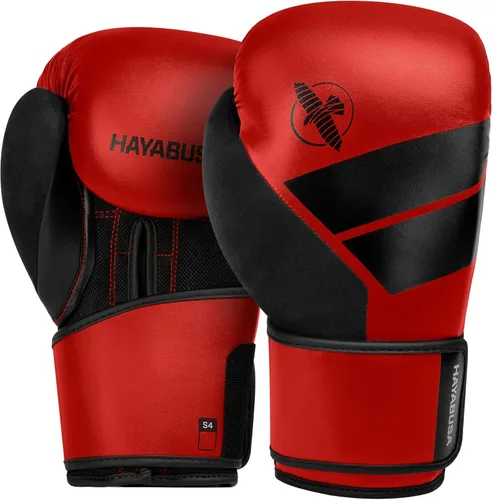 Miniatura 6 de Hayabusa Guantes de boxeo de piel sintética S4 para hombres, mujeres y niños, 10 onzas, 12 onzas, 14 onzas, 16 onzas, entrenamiento, sparring