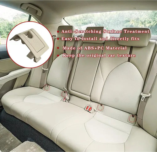 Miniatura 4 de para Toyota Camry Cubierta de Anclaje de Asiento Infantil, Cubierta de Hebilla de Gancho de Cinturón de Seguridad de Asiento Infantil ISOFIX Fila