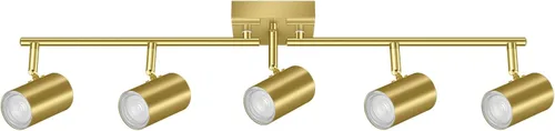 Miniatura 12 de BoostArea Kit de iluminación de pista de 2 luces, iluminación de pista LED con zócalo GU10, cabezales de luz flexiblemente giratorios, modernas