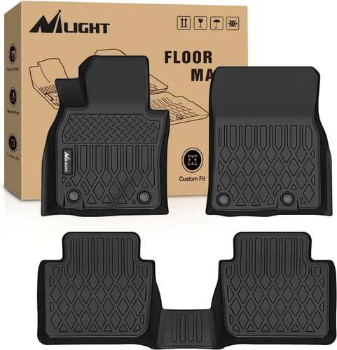 Miniatura 14 de Nilight Alfombrillas TPE para Volvo VNL 300 430 630 670 730 780 2004-2018 Volvo VT modelos 2006-2010 para todo tipo de clima, ajuste personalizado