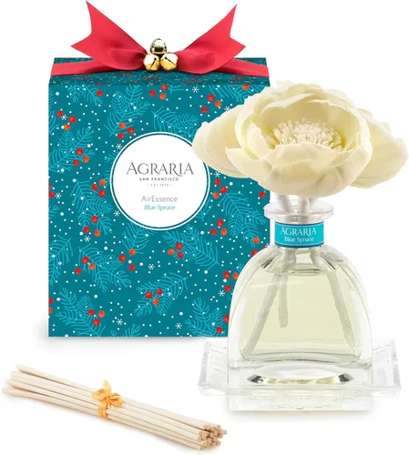 Miniatura 19 de AGRARIA Set de Difusor de Aroma de Flores y Varillas AirEssence, Juego de Fragancia Botánica de Flores Sola Hecho a Mano, Juego de Difusor de Aceite