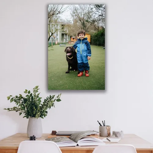Miniatura 3 de Impresiones en lienzo personalizadas con tus fotos, arte de pared personalizado, imágenes de lienzo personalizadas para mascotas/regalos familiares