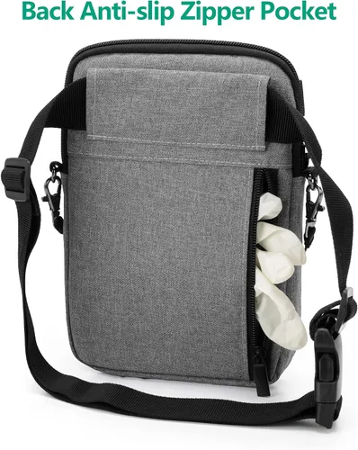 Miniatura 21 de Trunab Riñonera con soporte para cinta y bolsillos para equipo médico, bolsa de almacenamiento de cintura con correa ajustable para la cintura