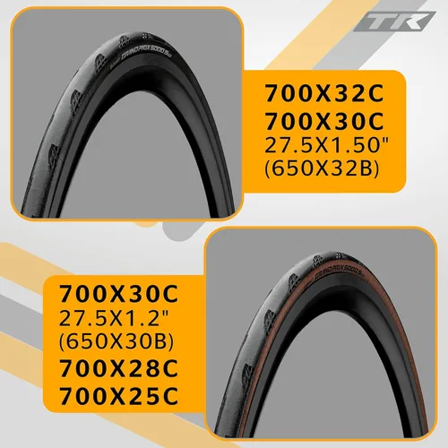Miniatura 6 de Continental Gatorskin - Neumático de bicicleta de carretera sin cámara con cuentas de alambre, neumático urbano y de turismo resistente
