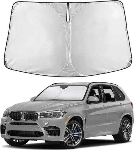 Miniatura 108 de Econour Parasol para parabrisas compatible con Honda Civic 2016-2021, protector de parasol plegable para ventana, bloquea los rayos UV y mantiene tu