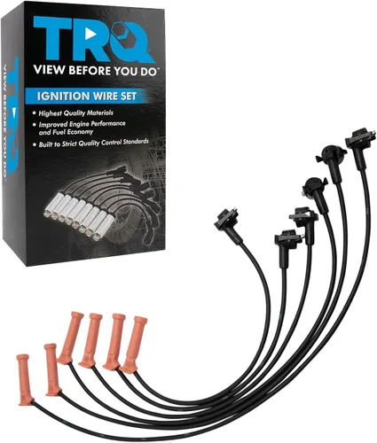 Miniatura 10 de Kit de cables para bujías de encendido del motor TRQ para Ford F250 F350 Super Duty V8 6.2L Nuevo
