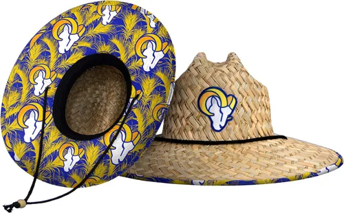 Miniatura 48 de FOCO - Sombrero de paja con logotipo de equipo universitario de NCAA y estampado floral para hombre TEAM LOGO