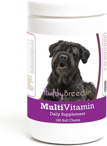 Miniatura 125 de Healthy Breeds Bulldog francés multivitamínico suave masticable para perros 180