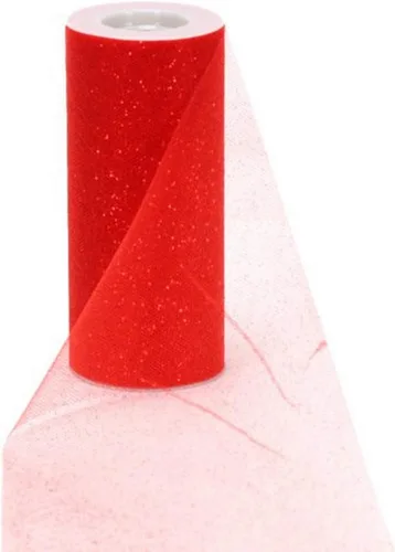 Miniatura 16 de Offray Sparkle - Cinta de tul para manualidades, 18 pulgadas por 10 yardas, narciso