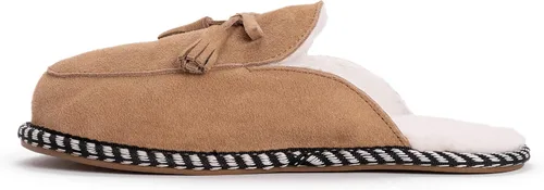 Miniatura 4 de MUK LUKS Pantuflas de cuero Cosette Mule para mujer