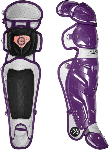 Miniatura 4 de All-Star Adult System 7 - Protector de piernas, recortado gris, corto de 15.5 pulgadas de longitud