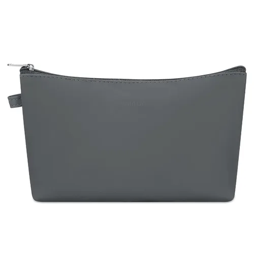 Miniatura 11 de WANDF Bolsa de cosméticos para mujer, bolsa de maquillaje, mini bolsa de maquillaje para bolso, resistente al agua, regalo para niñas (M-azul)